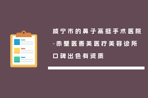 咸宁市的鼻子高挺手术医院-赤壁医善美医疗美容诊所口碑出色有资质