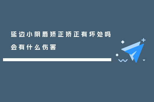 延边小阴唇矫正矫正有坏处吗会有什么伤害